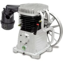 ABAC 1210 L/MIN GRUPPO POMPANTE COMPRESSORE TESTATA 2 CILINDRI 2 STADI 7,5KW B7000