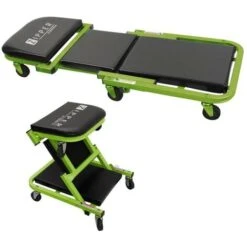 SGABELLO LETTINO SOTTO MACCHINA SOTTAUTO 2 IN 1 OFFICINA ZIPPER MHRK40