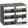 Cassettiera Modulare T/C Con 6 Cassetti - Trasparente - Mobil Plastic