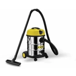 Aspirapolvere E Liquidi Inox 30Lt 1200W - Sistem+