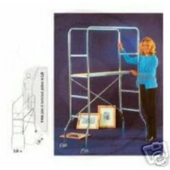 Ponteggio Trabattello Acciaio Zincato Mod Trio H 188