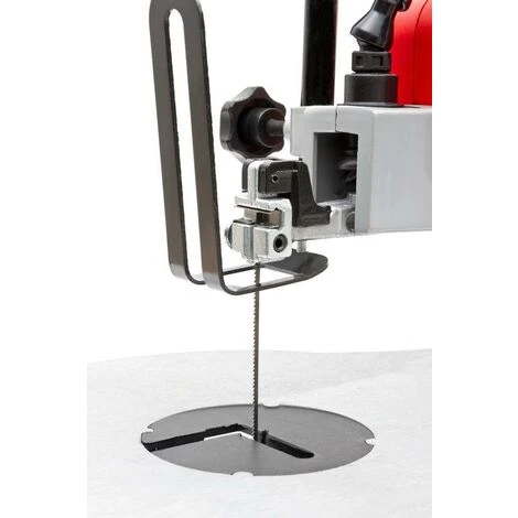 TRAFORO OSCILLANTE SEGHETTO SEGA DA LEGNO PIANO INCLINABILE HOLZMANN DKS21PRO - immagine 2