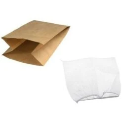 8 SACCHETTI + 1 FILTRO STOFFA X MOTORE BIDONE ASPIRATUTTO UNIVERSALI AL 10