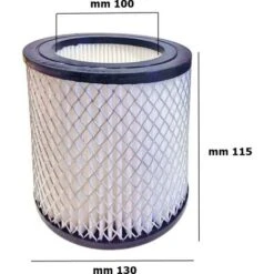 FILTRO HEPA FIREPROOF PER ASPIRACENERE ELETTRICO MM 130 X 115 FER 241366