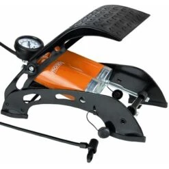 Pompa A Pedale Gonfiatore Bici Manometro Pompe A Doppio Cilindro 3 Adattatori 7 Bar 2 X 125mm Zylinder (de)