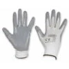 Guanto Guanti Nitrile Tg 8 Grigio Cotone Plastica Protezione Lavoro Sicurezza