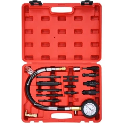 Kit Tester Di Compressione 14 Pz Per Motori Diesel VidaXL - immagine 2