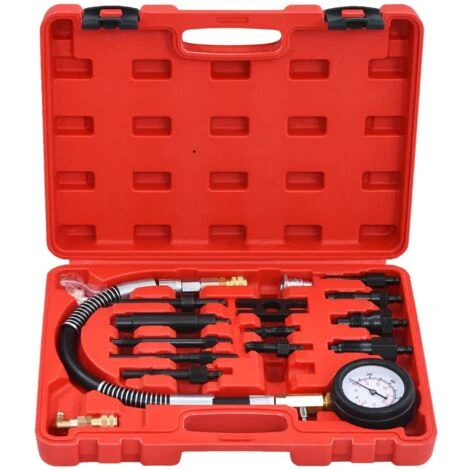 Kit Tester Di Compressione 14 Pz Per Motori Diesel VidaXL - immagine 3
