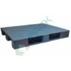 Pallet In Plastica Riciclata (PP), Mis. 1000 L X 1200 P X 140 H Mm, Con 2 Traverse, Piano Chiuso, Portata Statica 3000 Kg, Portata Dinamica 1000 Kg