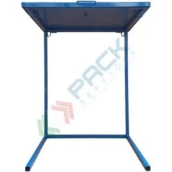 Struttura Porta Big Bag Con Tettoia In Acciaio Al Carbonio, Capacità 1000 Lt, Serie Pesante, Colore Blu