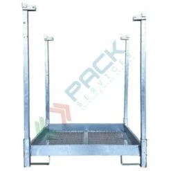 Struttura Porta Big Bag Smontabile In Acciaio Al Carbonio Zincato, Capacità 1000 Lt