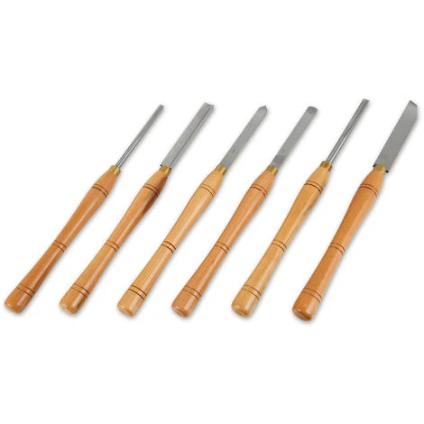 6 Pezzi Set Di Coltelli Da Tornitura Scalpello Da Tornitura In HSS