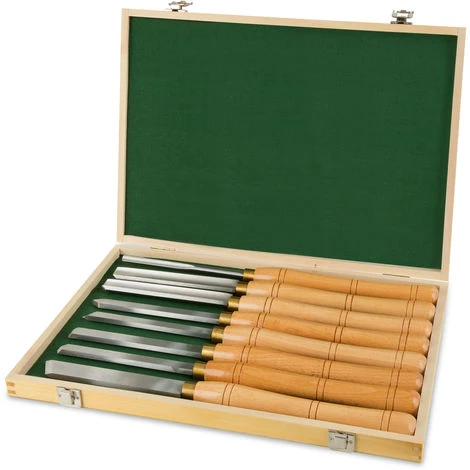 8 Pezzi Set Di Coltelli Da Tornitura Scalpello Da Tornitura In HSS - immagine 2