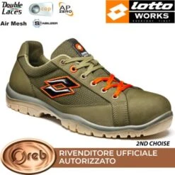 Scarpe Antinfortunistica Lotto Jump 500 S1p Src Puntale Alluminio 2nd Choice Taglia Scarpa: 45
