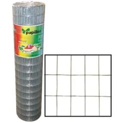 Rete Papillon Enclose 50X75Mm H120Cm 25Mt Zincata Filo 1,8
