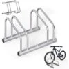 MONZANA® Rastrelliera Per Biciclette 2-6 Per Pneumatici Da 35-60 Mm Di Larghezza Portabici Parcheggio Per Biciclette 2 Biciclette
