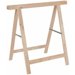 Cavalletto Pieghevole In Faggio 75 X 40 X 80 H Cm