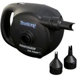 Bestway Compressore Gonfiatore Elettrico Portatile Pompa 220V 2 Riduttori Per Gonfiabili