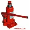 CRICK IDRAULICO PORTATA 2T TONNELLATE CRIC A BOTTIGLIA SOLLEVATORE AUTO MACCHINA
