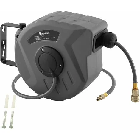 Tubo Ad Aria Compressa Con Avvolgitubo - 10 M