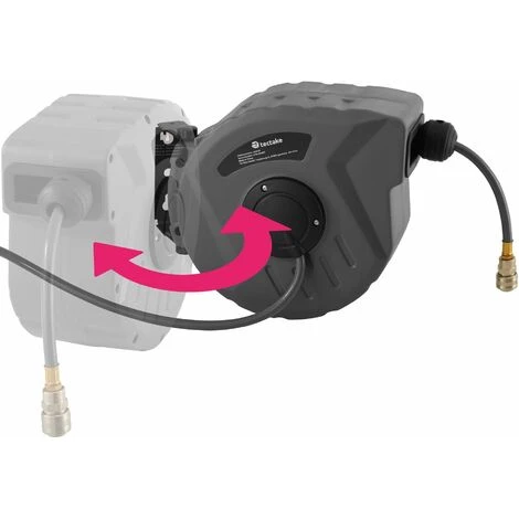 Tubo Ad Aria Compressa Con Avvolgitubo - 10 M - immagine 4