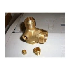 VALVOLA DI RITEGNO COMPRESSORE 3/4 MASCHIO 1/2 Maschio BICONO ABAC ORIGINALE