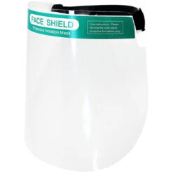 Visiera Protettiva Di Sicurezza In PET Con Chiusura A Strappo