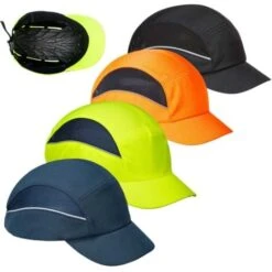 Portwest Berretto Antiurto Arancione Con Visiera Air Tech