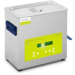 Lavatrice A Ultrasuoni Funzione Degassaggio Pulitore Occhiali Gioielli 6,5L 180W