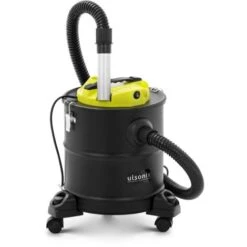 Aspiracenere Bidone Aspiratutto Aspiratore Cenere Aspirapolvere Ruote 1.200 W