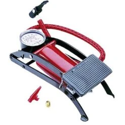POMPA A PEDALE CON MANOMETRO 1 Stantuffo