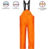 Pantalone In Pvc Arancio Professionale Impermeabile Taglia M