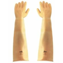 GUANTI GUANTO IN LATTICE LUNGHI PARAZIGRINATO PER MUNGITURA CM 45 TG 10 (12328)