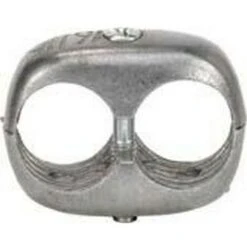 Morsetto Morsetto Double / Dual Tubo, Modello: Metallo Leggero, Ø 16/16 Mm