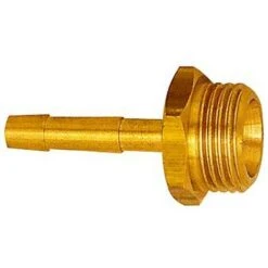 Portagomma Da Avvitare A Filetto Esterno: G 3/8 Pollice A 6 Mm Lw Tubo Flessibile, Oc 19 Millimetri Lunga. : 48,5 Millimetri