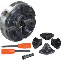 Mandrino 4 Ganascia Fissa 100 Millimetri Due M33X3,5 Holzstar