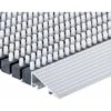 Tappeto In Alluminio Ingresso 22 Millimetri 800X500Mm Nero