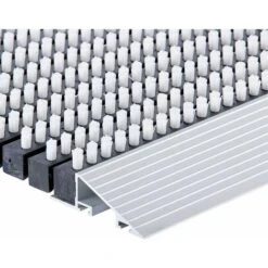 Tappeto In Alluminio Ingresso 22 Millimetri 800X500Mm Nero