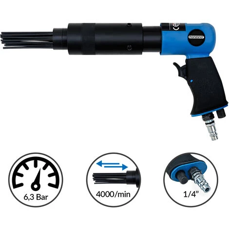 Monzana Sverniciatrice Con Testina Ad Aghi Ad Aria Compressa Scrostatore - immagine 5