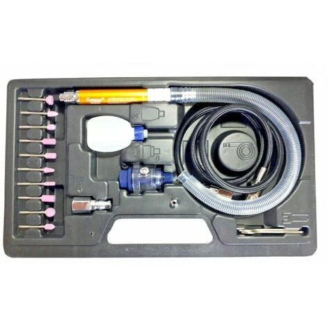 Kit 17pz Smerigliatrice A Compressore Pneumatico A830303 - immagine 2