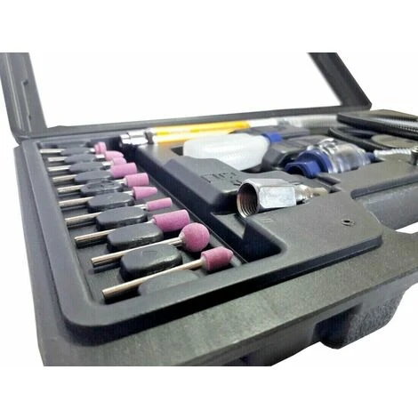 Kit 17pz Smerigliatrice A Compressore Pneumatico A830303 - immagine 3