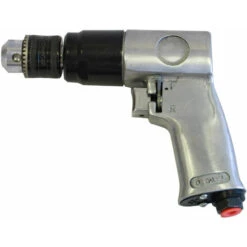 Trapano Pneumatico Reversibile Con Mandrino 10 Mm Attacco 1/4 Ad Aria Compressa