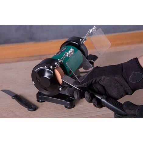 VONROC Smerigliatrice Da Banco Multifunzione 150W - 75mm Con Albero Flessibile. Accessori Non Inclusi - immagine 3