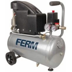 FERM Compressore A Olio 1100W - 1.5 CV - 24L
