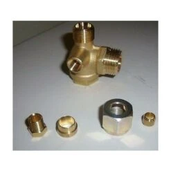 VALVOLA DI RITEGNO COMPRESSORE 1/2 MASCHIO BICONO ABAC ORIGINALE