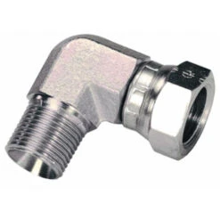 Adattatore A 90° Maschio/femmina 3/8" Rotante