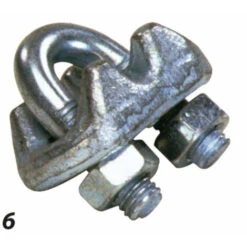 Fascetta Serracavo Con Morsetto Ø 6 MM (set Da 10)