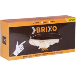 GUANTI LATTICE BRIXO CF.100 PZ. TG.L FRA 325058
