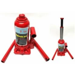 CRICK 8.000KG MARTINETTO IDRAULICO A BOTTIGLIA 8 TONNELLATE CRIC SCATOLATO