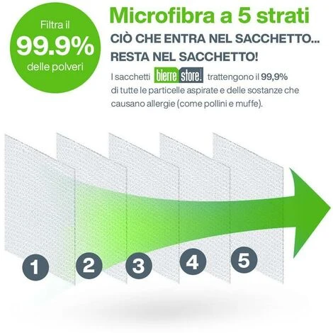 Sacchetti Folletto Vk 140 Vk 150 12pz Profumi Filtri Compatibili - immagine 2